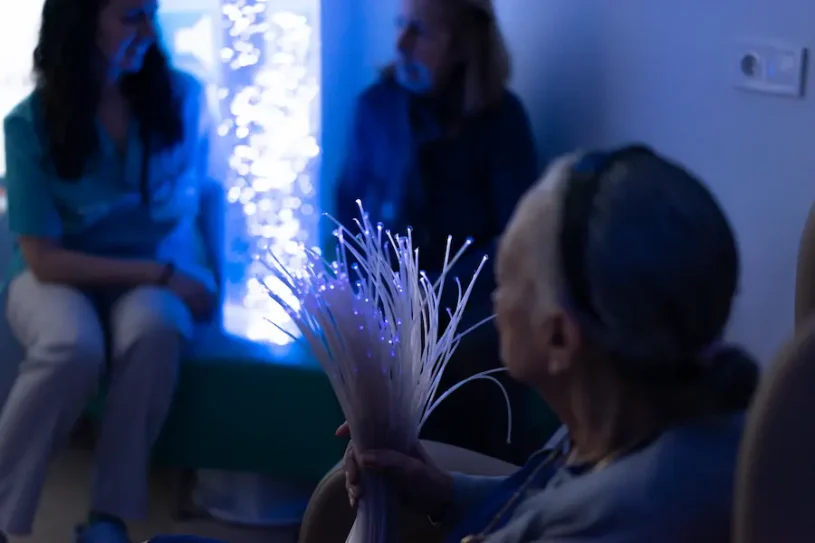 Salas snoezelen para estimulación sensorial