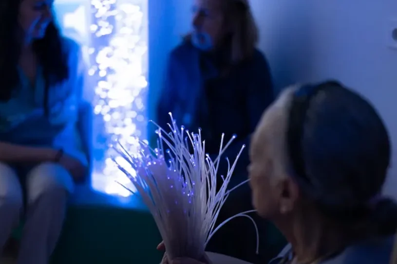 estimulación sensorial en Centro de Día